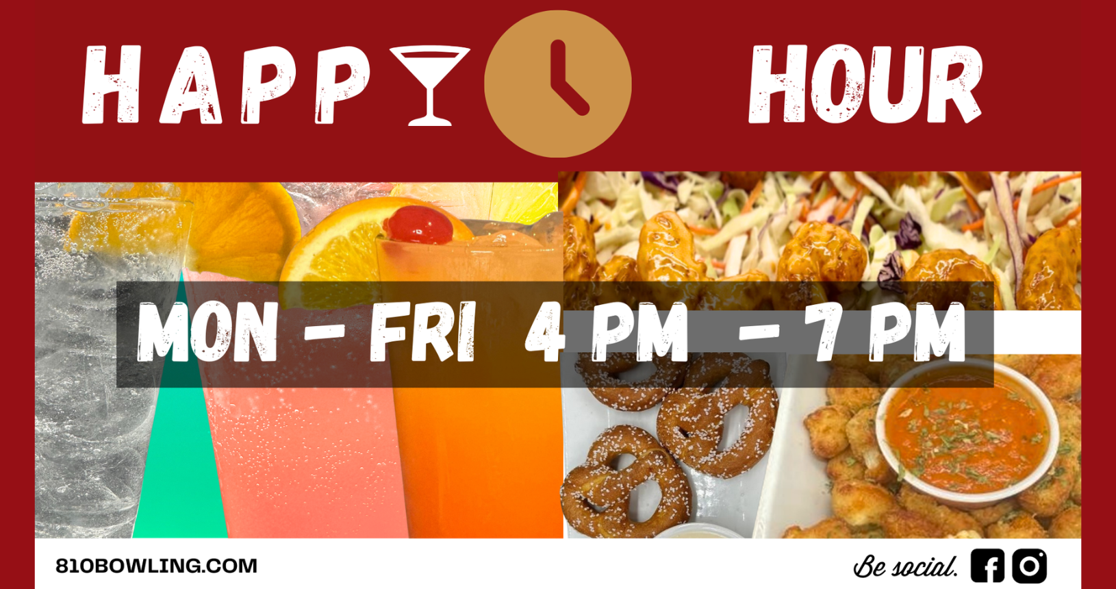 810 Entertainment PCB Happy Hour