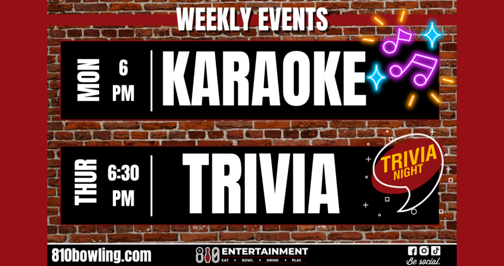 810 Entertainment Vineland Happenings