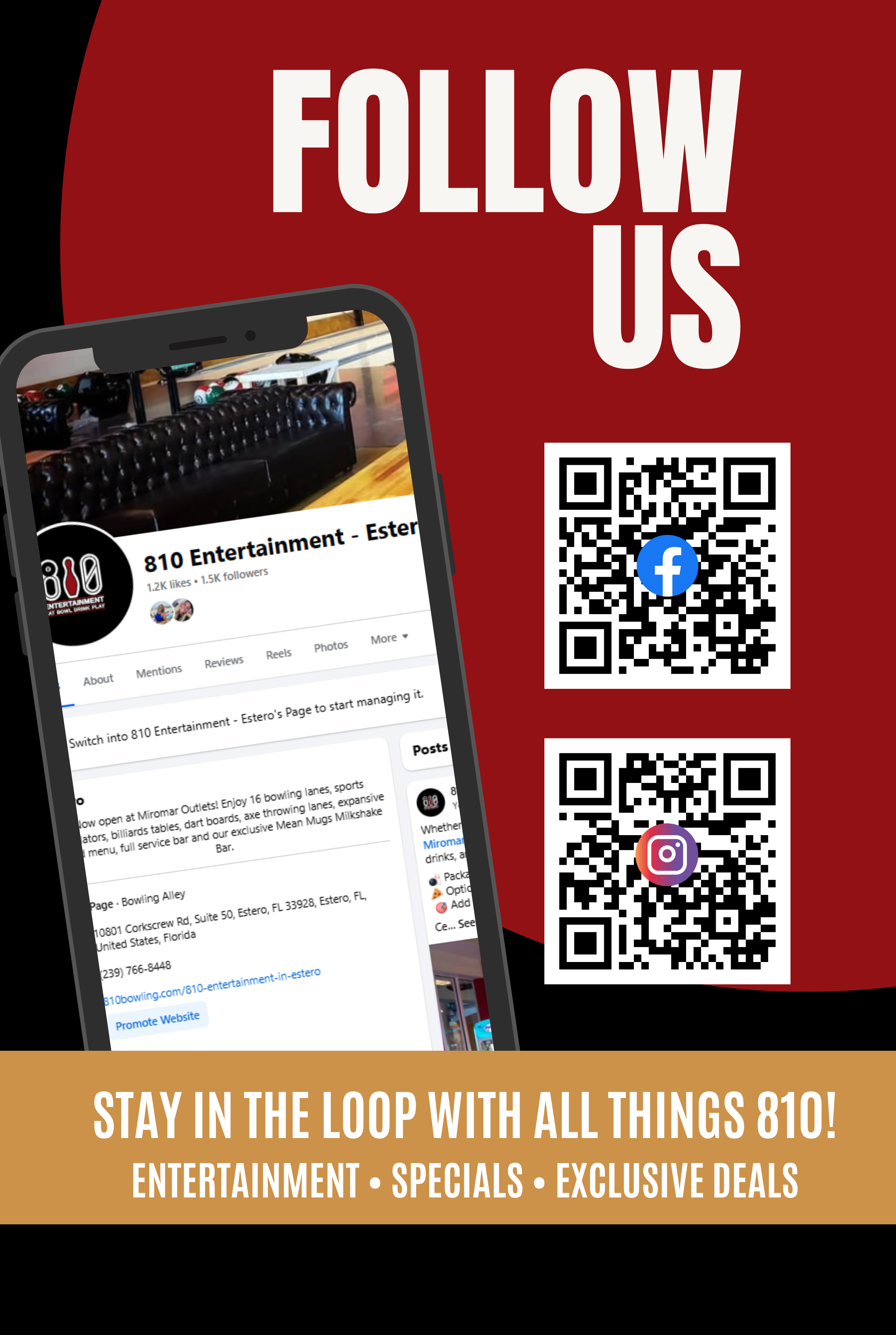 810 Entertainment Estero Social Media
